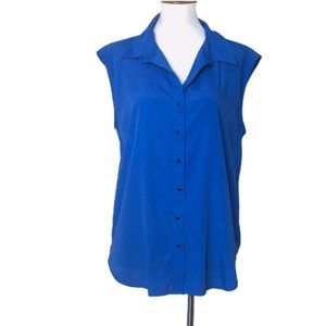 W118 Walter Baker Button-Down Top Large